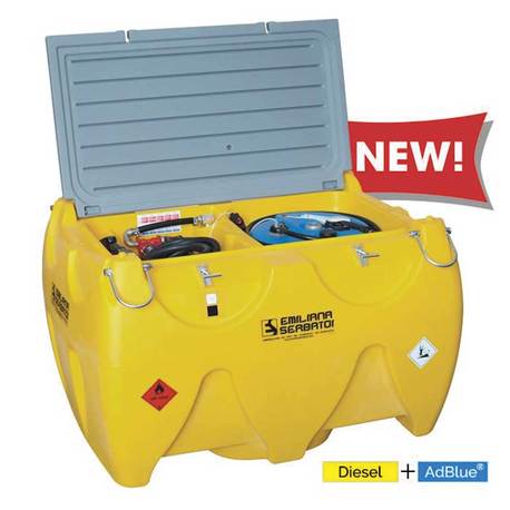 CARRYTANK DIESEL 900L+AD BLUE 100L